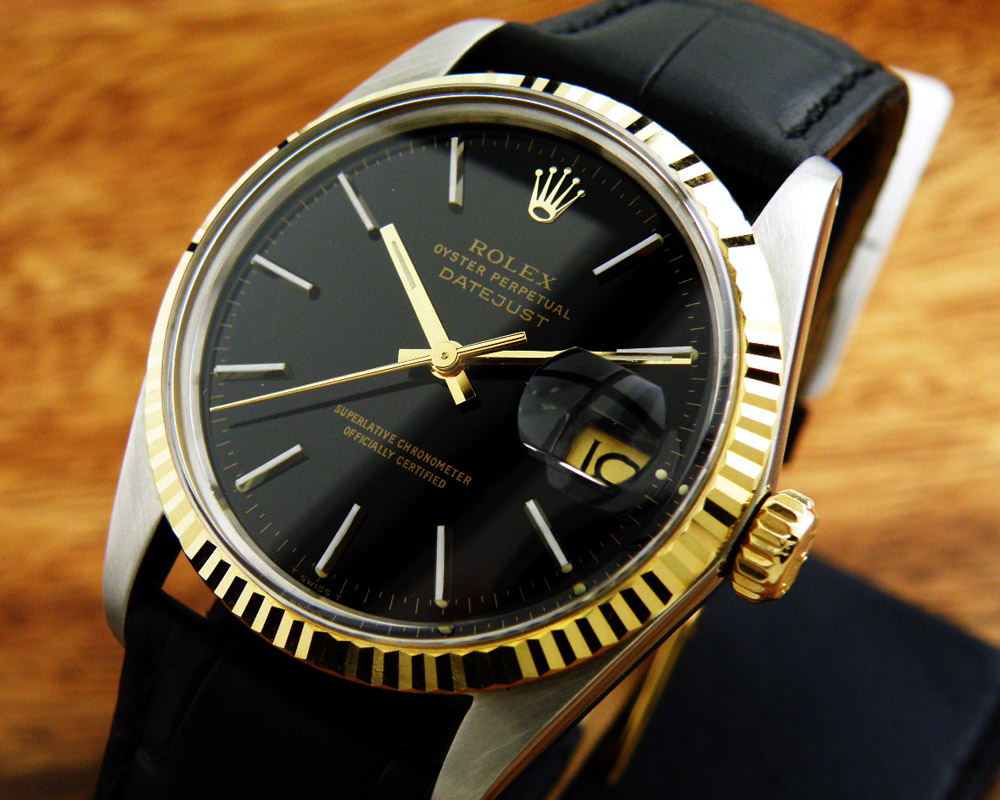 VINTAGE & GENUINE 1985 MEN'S ROLEX DATEJUST 16013 WATCH CASE